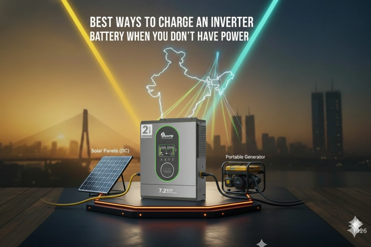 Best Ways to Charge an Inverter Battery When You Don’t Have Power